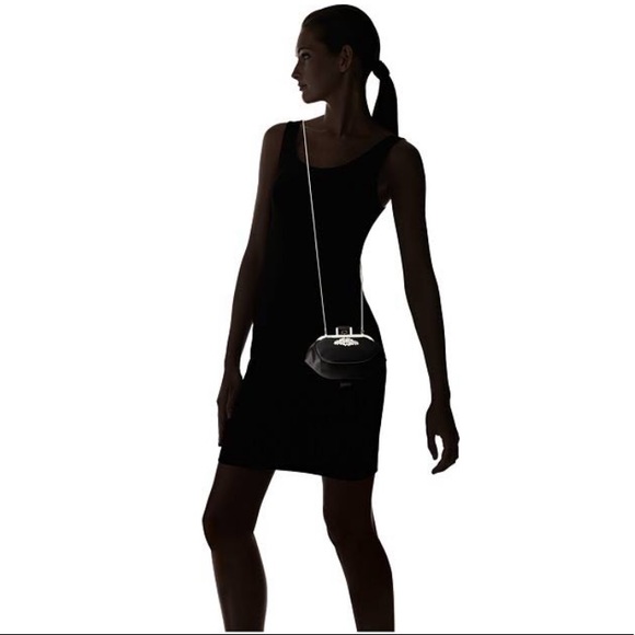 BADGLEY MISCHKA | Addison Satin Jeweled Wristlet ▪️Last One▪️ - Picture 6 of 7